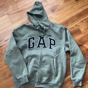 Gap Adult Relaxed Gap Logo Zip Hoodie  - like new